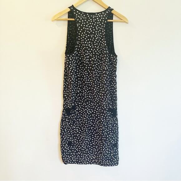 Diane vonFurstenberg 100% silk dress sz 4 Women's DVF Silk Drop Dress - Picture 9 of 10